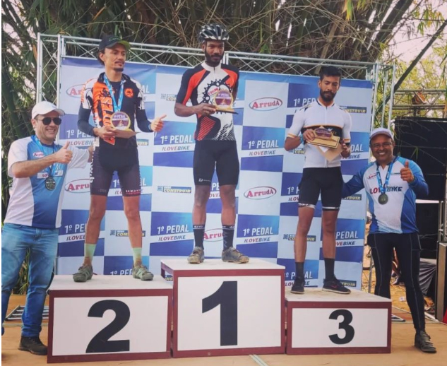 São João no pódio!