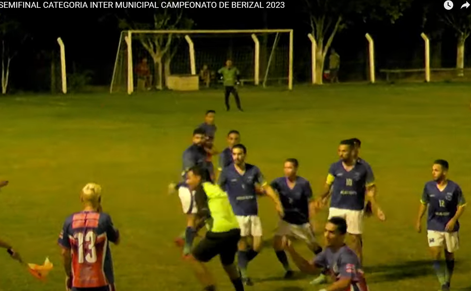 SEMI FINAL EM BERIZAL TERMINA EM PACADARIA