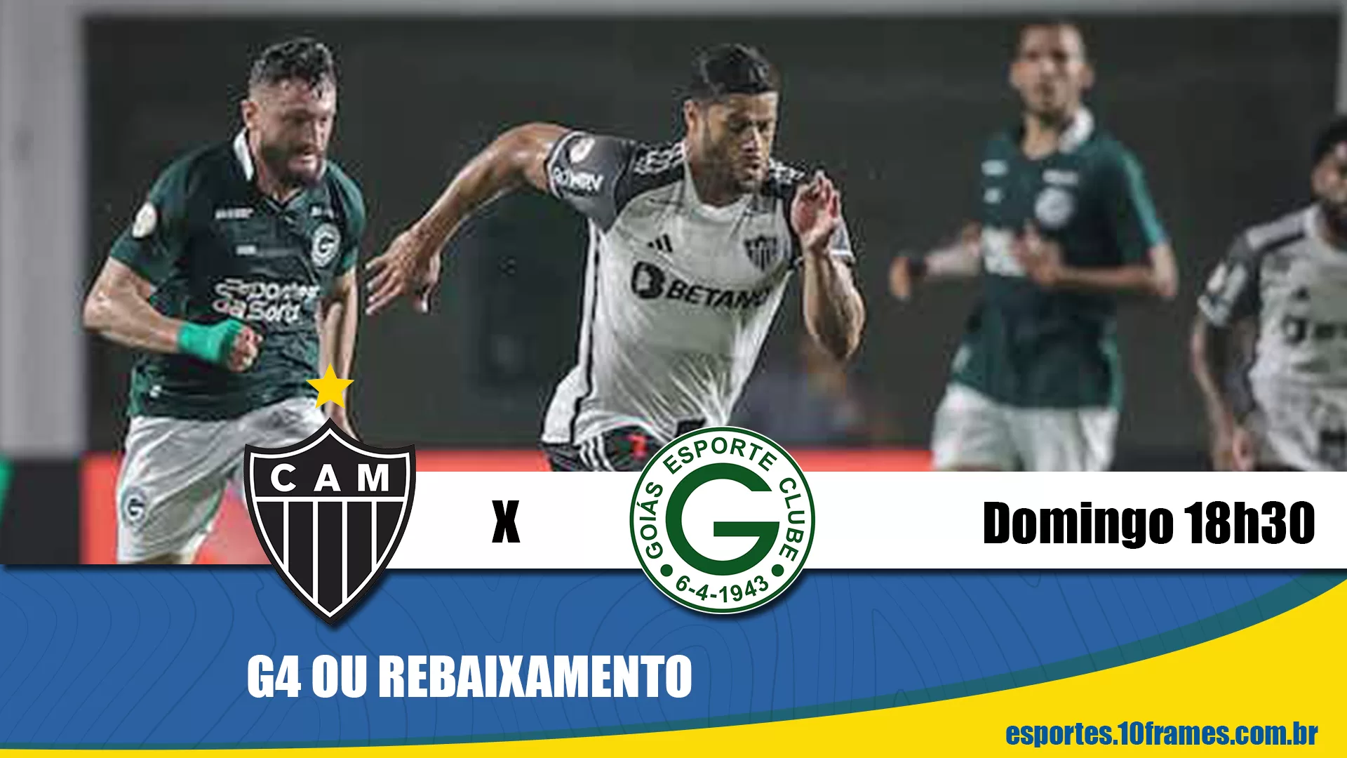 Galo, mirando o G4,  recebe Goiás onde assistir