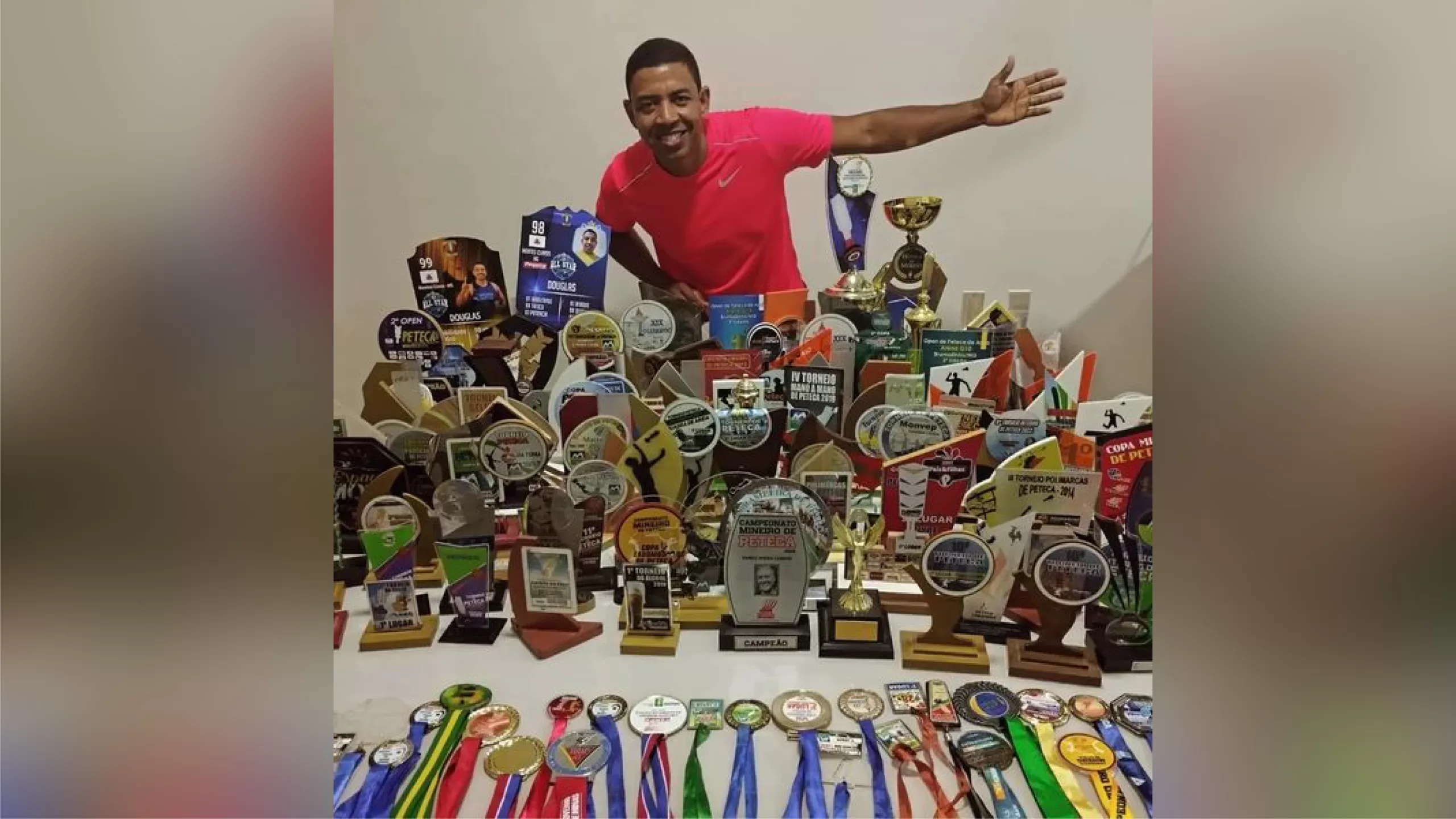 Douglas Rodney, de Montes Claros é novo líder do Ranking Brasileiro de Peteca