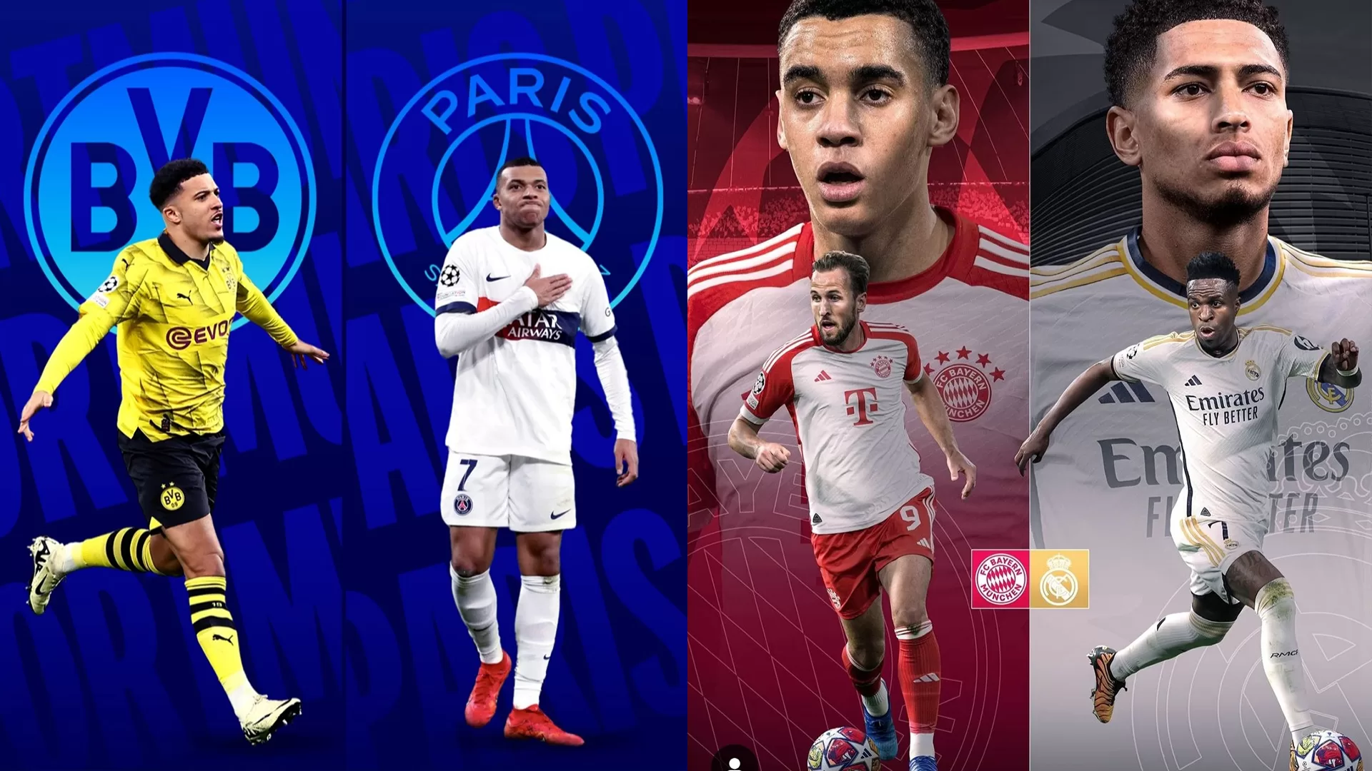 Uma grande história será escrita nessa edição da UEFA Champions League