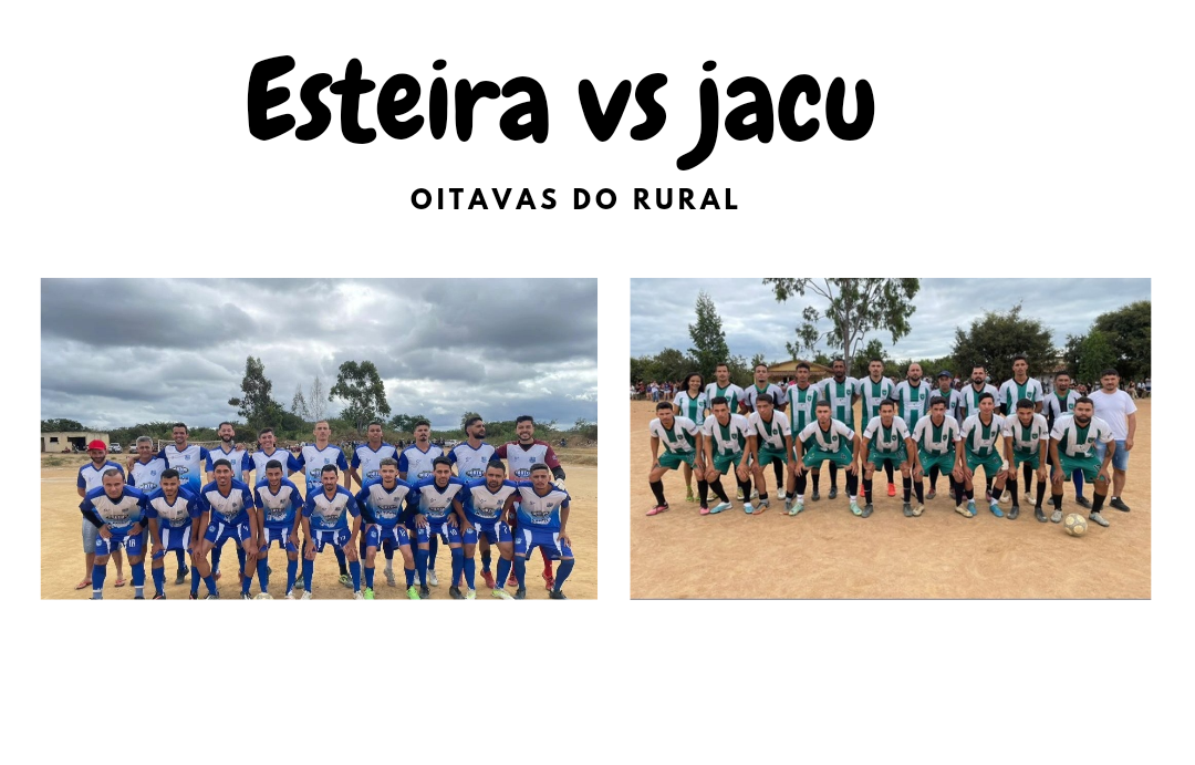 Confronto de favoritos nas oitavas do Rural 2024.