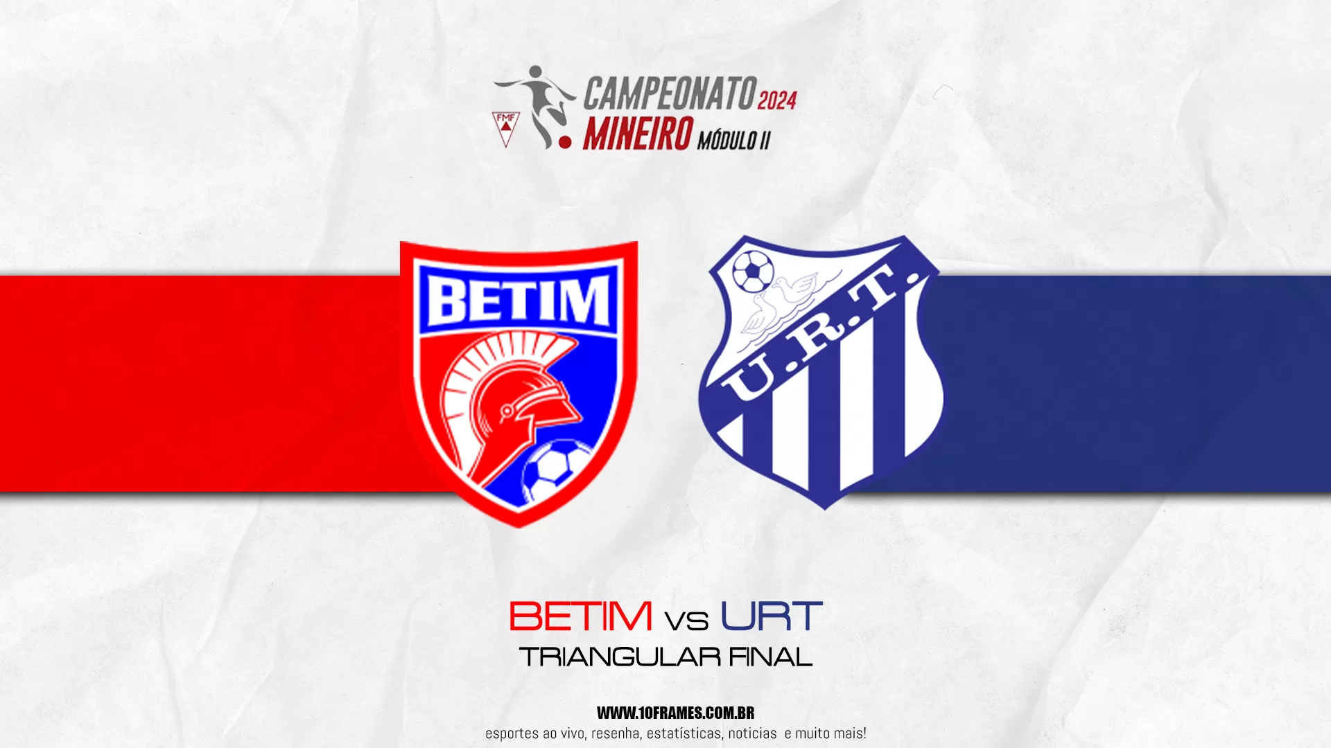 Betim X URT valendo vaga na primeira divisão do campeonato Mineiro, onde assistir ao vivo, horário e prováveis escalações.