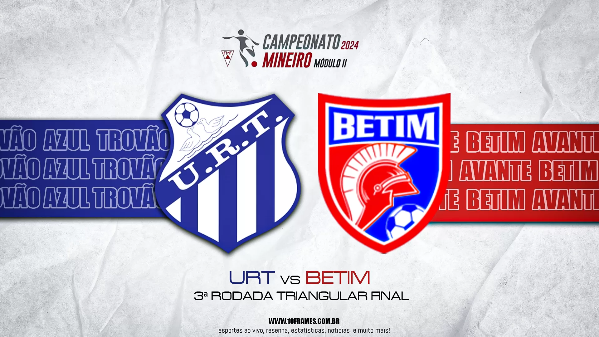 URT X Betim onde assistir ao vivo, horário e escalações do jogo pelo triangular final do Mineiro módulo 2