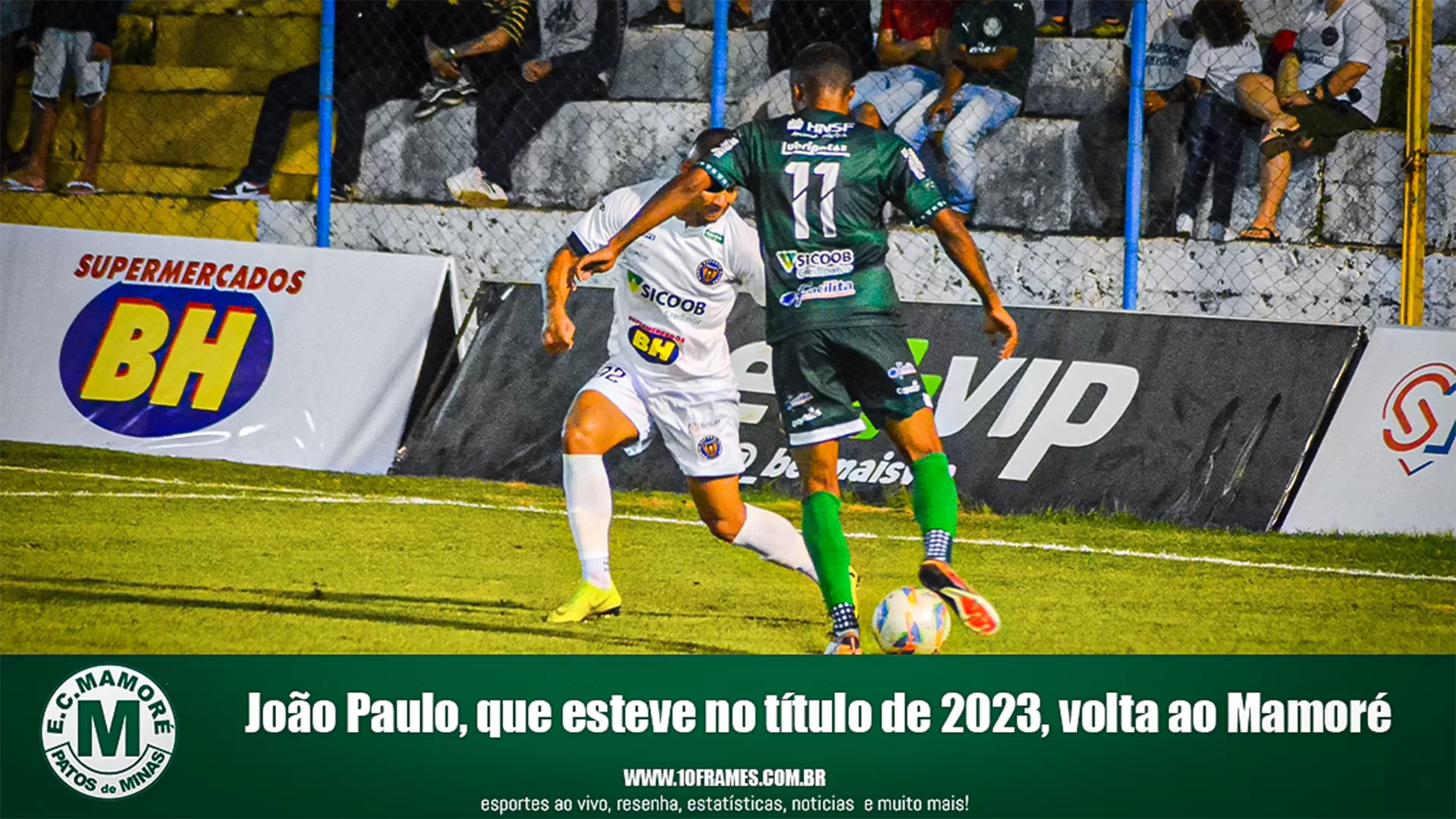 Atacante João Paulo, esta de volta ao Mamoré