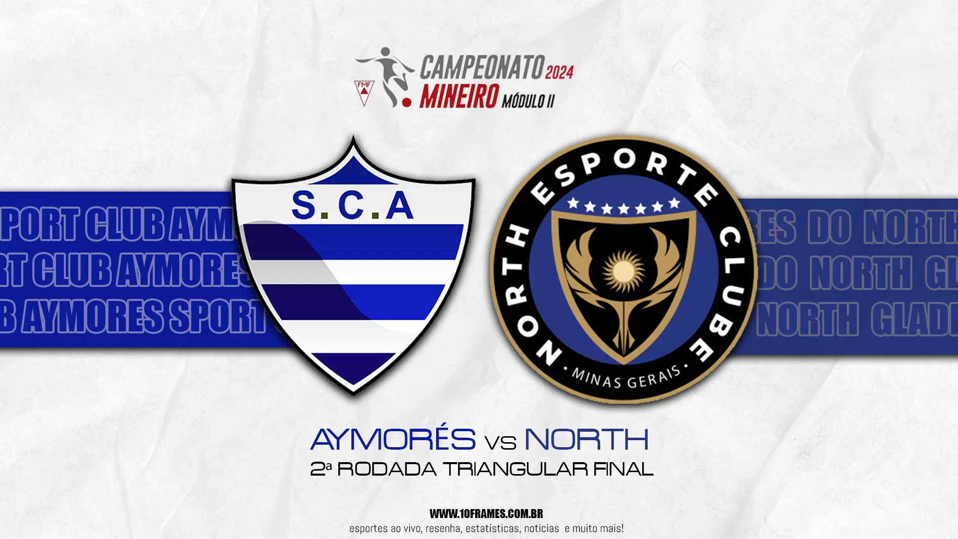Aymorés X North onde assistir ao vivo, horário e escalações jogo do triangular final Campeonato Mineiro Módulo 2