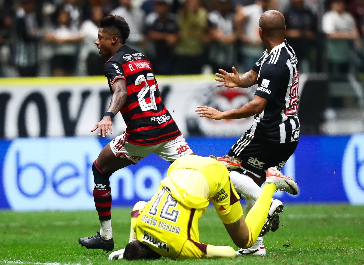 Atlético Mineiro é Goleado pelo Flamengo na Arena MRV