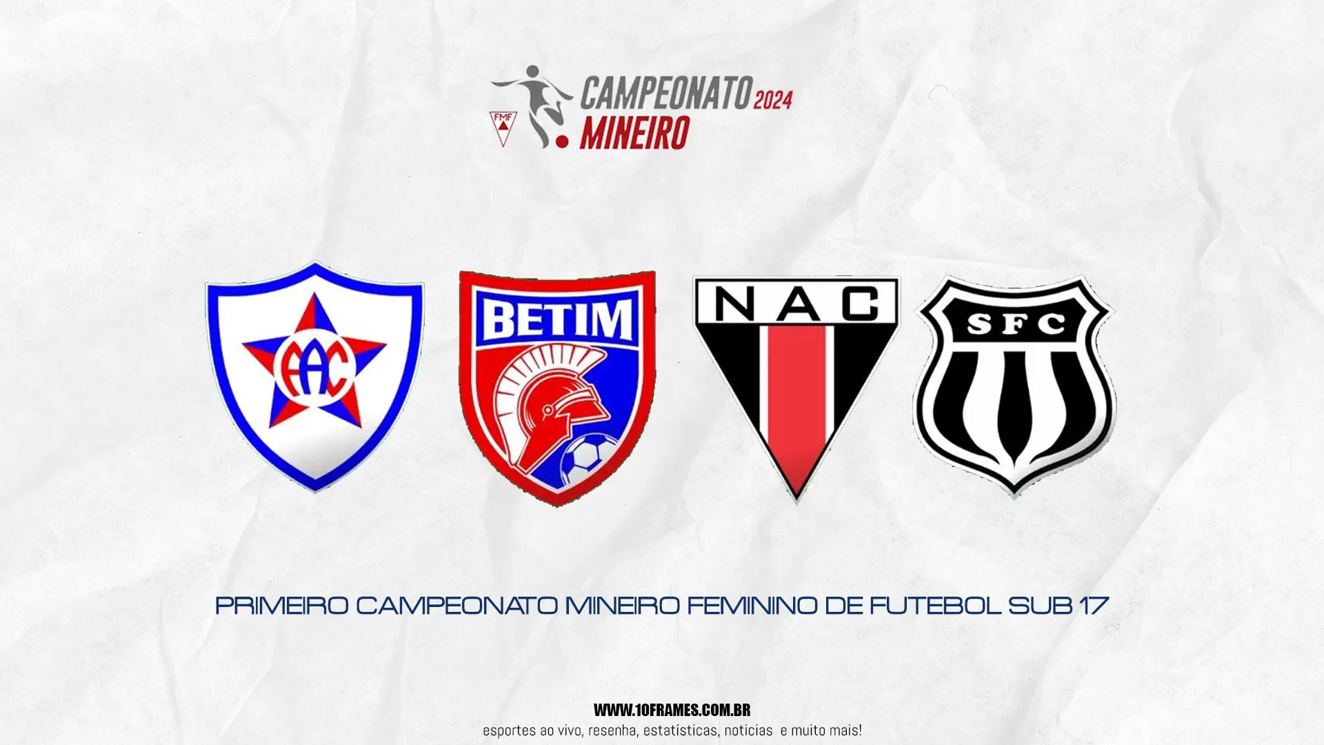 Arbitral define o 1ºCampeonato Mineiro de Futebol Feminino sub-17.