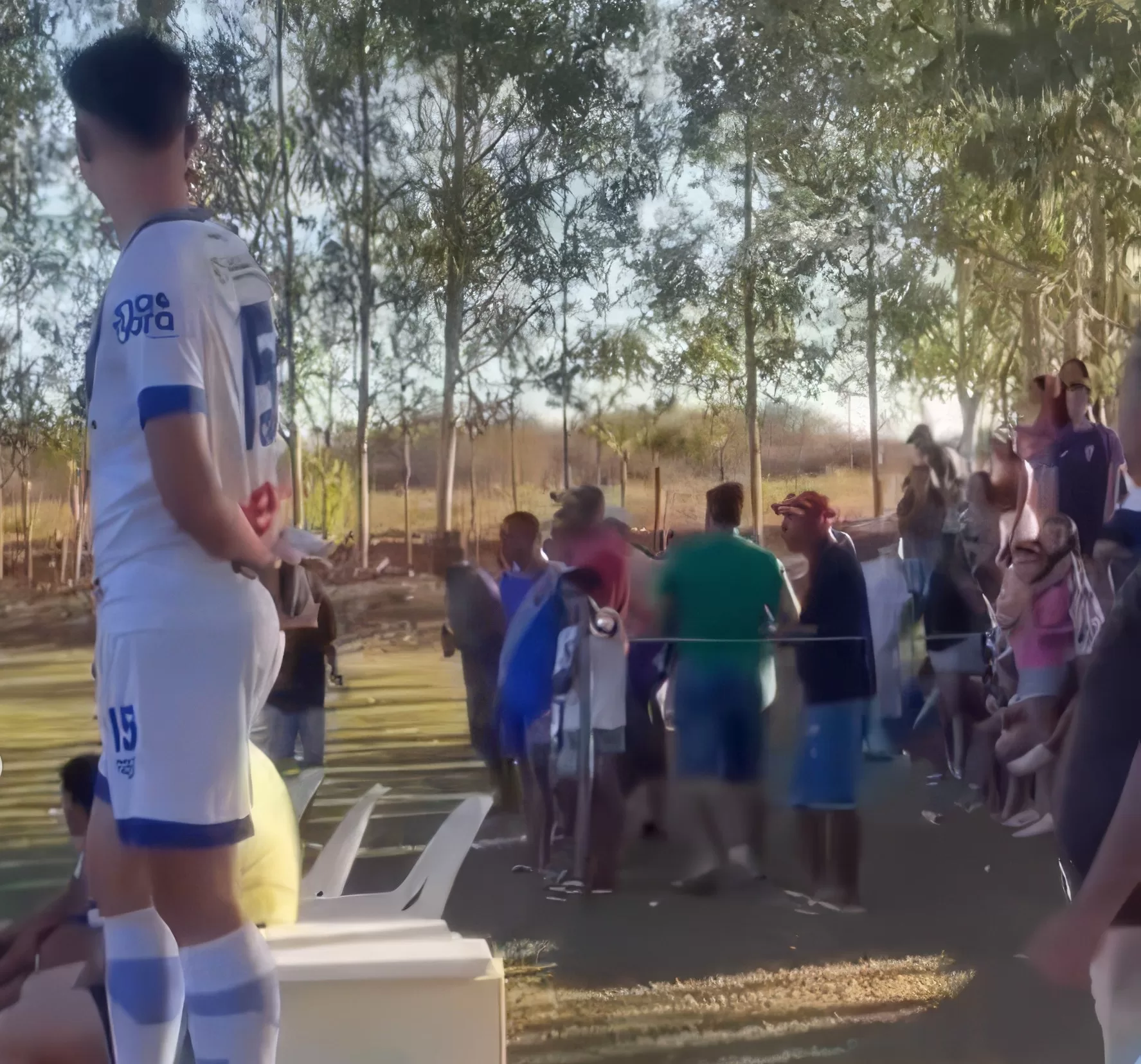 Copa Norte, Partida entre Montalvânia e Sparta e interrompida por uso de fogos