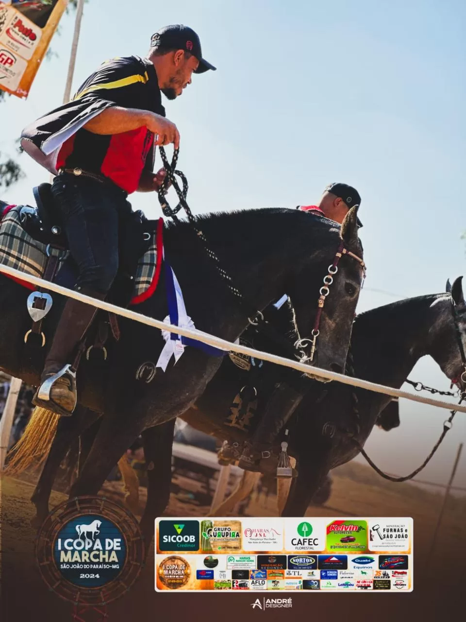 Primeira Copa de Marcha do Cavalo Mangalarga em São João do Paraíso/MG