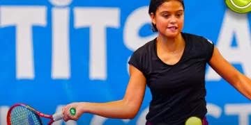 Nauhany Silva, a jovem promessa do tênis brasileiro, estreia no ranking da WTA com apenas 14 anos!