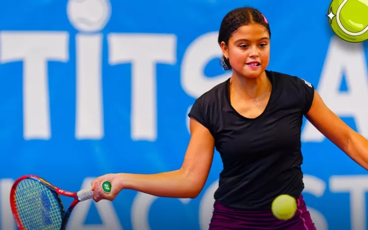 Nauhany Silva, a jovem promessa do tênis brasileiro, estreia no ranking da WTA com apenas 14 anos!