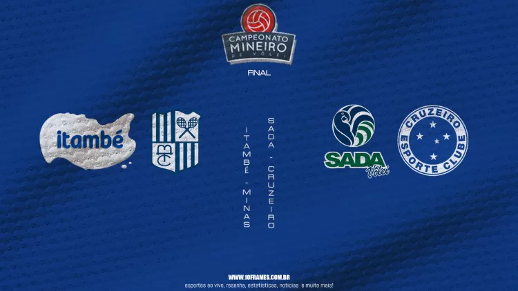 Minas e Cruzeiro estão classificado para a grande final do Campeonato Mineiro de Vôlei, saiba detalhes e onde assistir