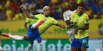 Brasil joga bem por 45 minutos o suficiente para  atropelar a seleção do Peru