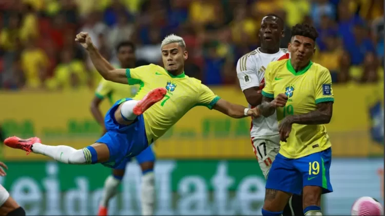 Brasil joga bem por 45 minutos o suficiente para atropelar a seleção do Peru