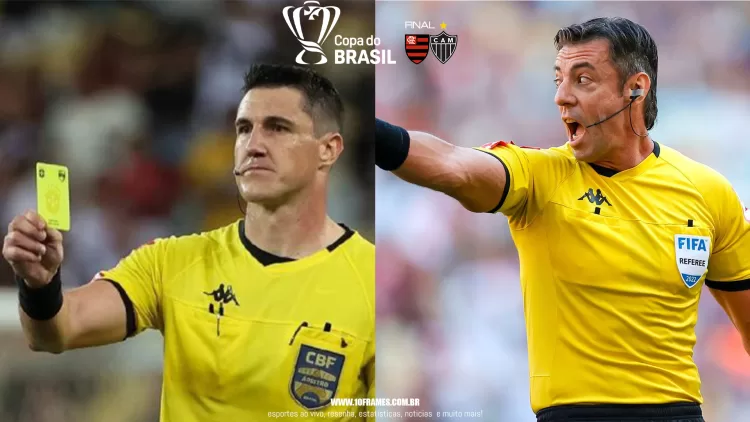 Rafael Klein apita a primeira partida da Final da Copa do Brasil entre Flamengo e Atlético, Raphael Claus apita o jogo da volta