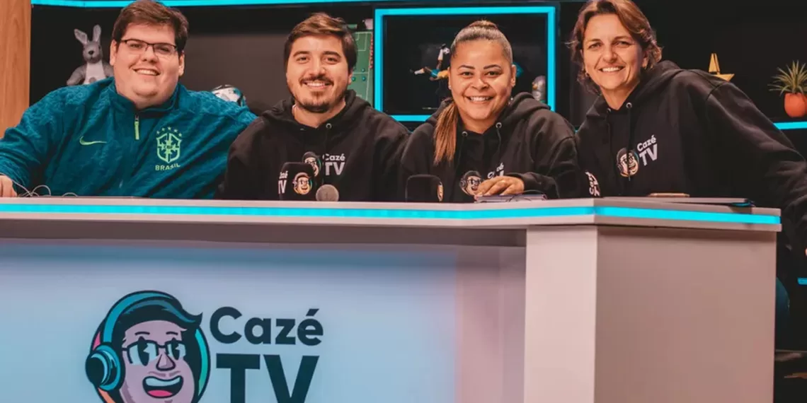 CazéTV e Google anunciam transmissão de jogos do Brasileirão de graça no YouTube a partir de 2025