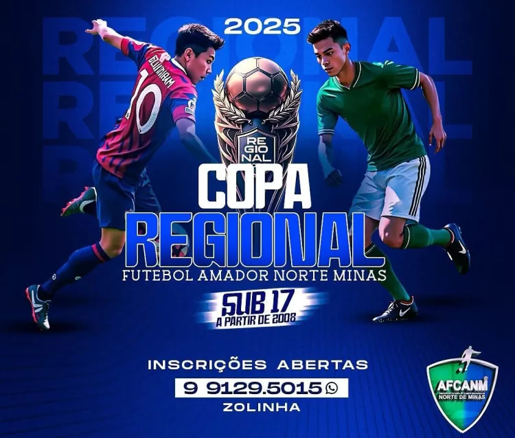 Copa Norte de Futebol Sub-17 será realizada pela primeira vez em janeiro de 2025