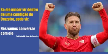 Sérgio Ramos é oferecido ao Cruzeiro, Pedrinho abres as portas e negociação depende de aval de Fernando Diniz