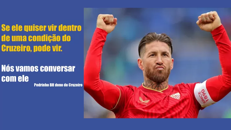 Sérgio Ramos é oferecido ao Cruzeiro, Pedrinho abres as portas e negociação depende de aval de Fernando Diniz