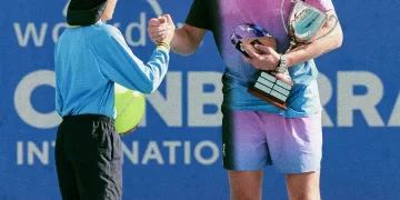 Brasileiro João Fonseca, vence em Camberra e sobe 30 posições no ranking da ATP