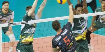 Montes Claros Vôlei domina o Praia Grande e se consolida na segunda colocação da Superliga B
