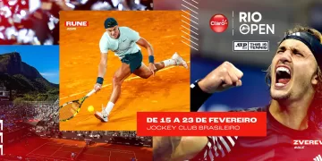 Rio Open 2025, tem Alexander Sverev confirmado, ingressos esgotados e apenas 2 brasileiros confirmados.