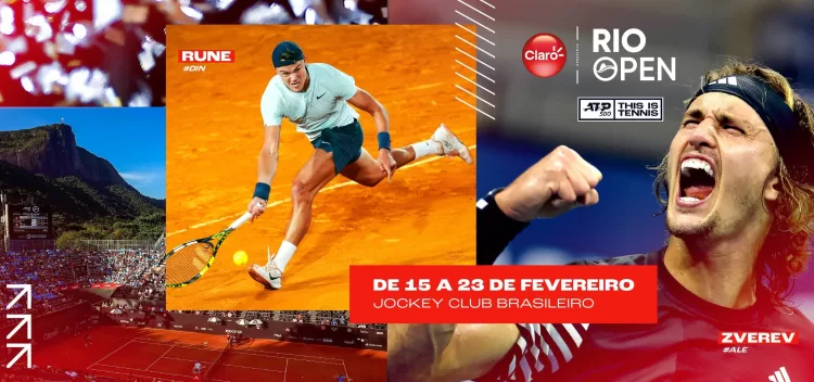 Rio Open 2025, tem Alexander Sverev confirmado, ingressos esgotados e apenas 2 brasileiros confirmados.