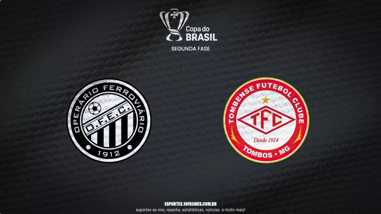 2025 - Copa do Brasil - Capa OPerario Tombense