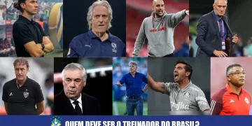 Abel Ferreira, Carlo Ancelotti, Cuca, Filipe Luís, Jorge Jesus, Pep Guardiola, Tite Renato Gaúcho e Roger Machado. Quem deve ser o treinador do Brasil, vote na pesquisa?