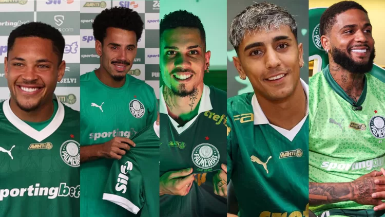Palmeiras gasta mais de 433 milhões de reais de olho no Mundial de Clubes
