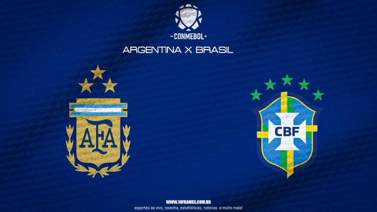 Brasil e Argentina duelam sem Neymar e Messi pela primeira vez em 20 anos