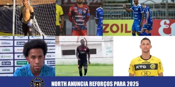 North esporte clube reforços 2025