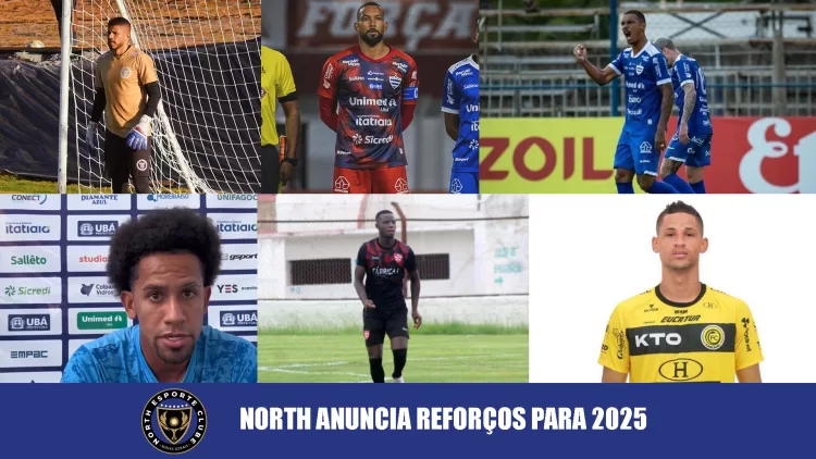 North esporte clube reforços 2025