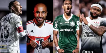 - paulistao finais, Neymar x Lucas X Estevao X Menphis