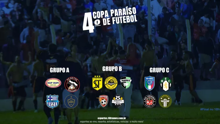 Vai começar a 4ª Copa Paraíso de Futebol Amador – O Campeonato Municipal de São João do Paraíso