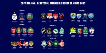 Definidos os grupos da 8ª Copa Norte de Minas de Futebol Amador