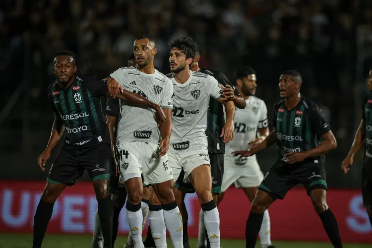Atlético-MG reage duas vezes e arranca empate contra o Maringá na Copa do Brasil