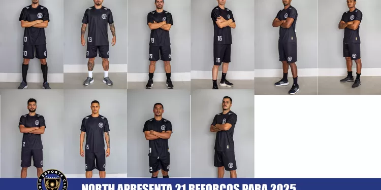 North apresenta mais 21 reforços para montagem do elenco que disputará o Mineiro Módulo 2