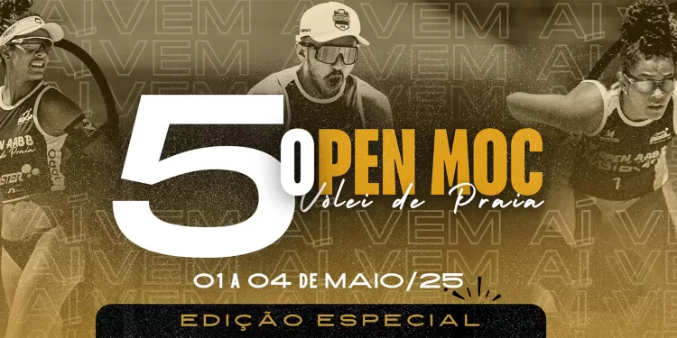 Montes Claros será palco do 5º Open MOC de Vôlei de Praia com R$10 mil em premiação