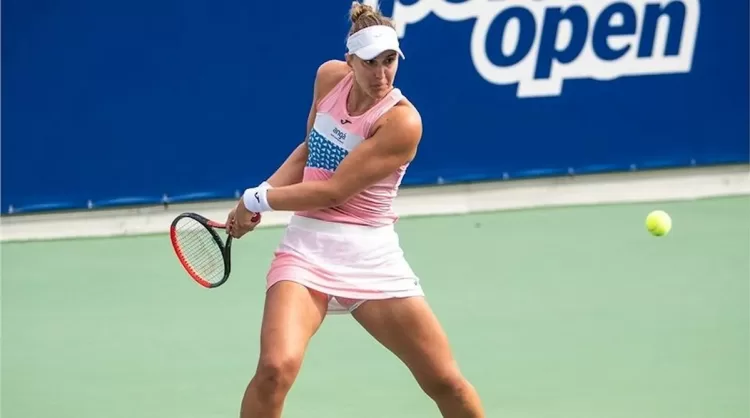 Beatriz Haddad Maia em ação no US OPEN - Via Getty Images