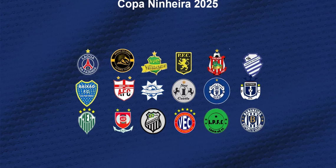 Copa Ninheira 2025, Tabelas, Resultados e Calendários