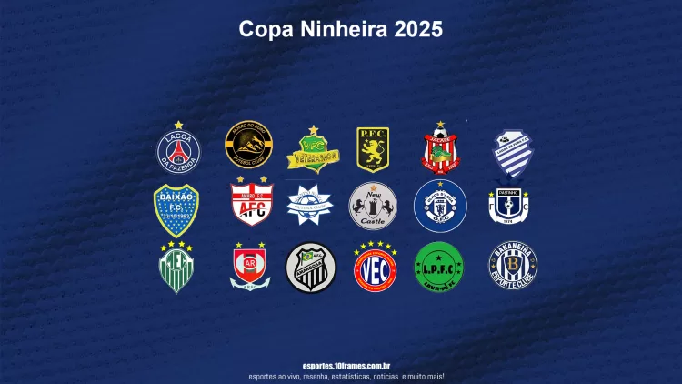 Copa Ninheira 2025, Tabelas, Resultados e Calendários