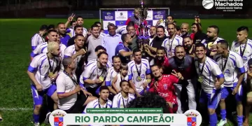 Rio Pardo de Minas e bicampeão da Copa Intermunicipal de Riacho dos Machados