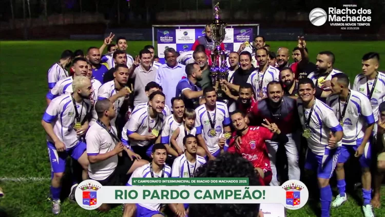 Rio Pardo de Minas e bicampeão da Copa Intermunicipal de Riacho dos Machados