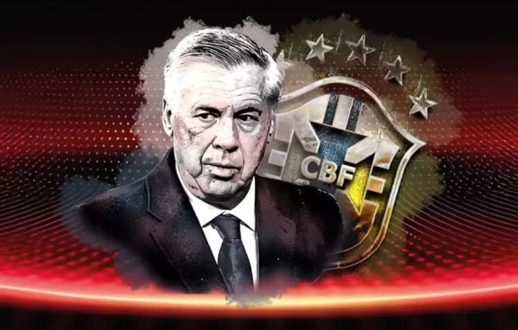 Ancelotti é o novo técnico da seleção Brasileira