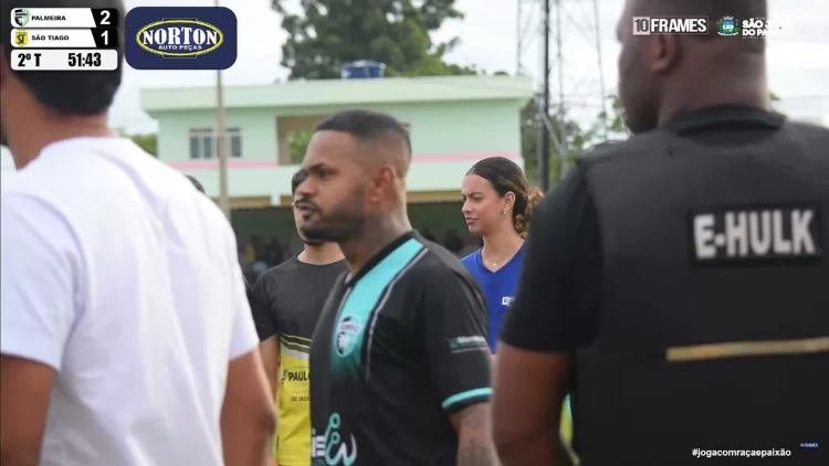 Auxiliar técnico do Palmeira é suspenso após tumulto em jogo de Futebol na cidade de São João do Paraíso