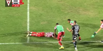 North empata com Democrata fora de casa, fica na bronca com a arbitragem mas soma 1 ponto