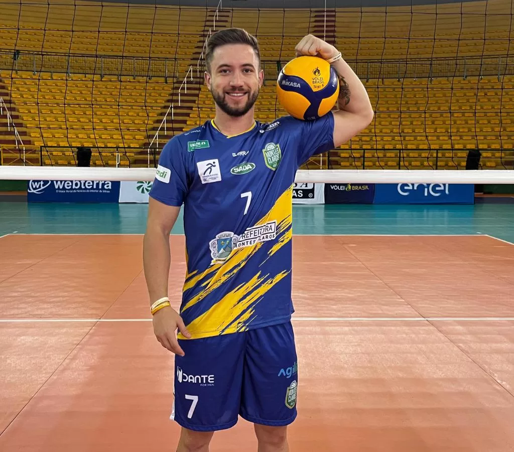 Junior Kruger "Juninho' - renova com Montes Vôlei para 25-26 - foto Gian Marlon - MOC VOLEI