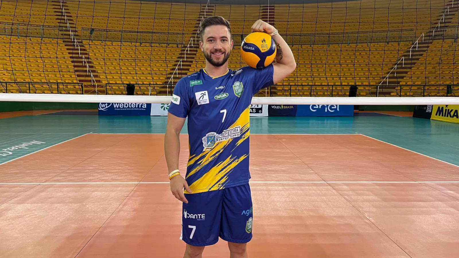 Junior Kruger "Juninho' - renova com Montes Vôlei para 25-26 - foto Gian Marlon - MOC VOLEI